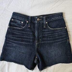 Madewell Indigo Denim Shorts